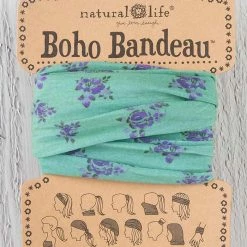 Natural Life Sage Roses Boho Bandeau