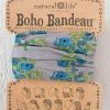 Hot Sale โจ Natural Life Taupe Blue Blooms Boho Bandeau ๐ 1 Natural Life Taupe Blue Blooms Boho Bandeau
