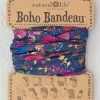 Natural Life Navy Wild Flowers Boho Bandeau