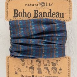 Natural Life Navy Vines Boho Bandeau