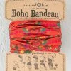 Natural Life Red Hearts Boho Bandeau