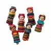 UPAVIM Crafts Hand Embroidered Guatemalan Worry Dolls (set Of 12)