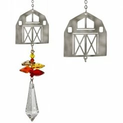 Woodstock Chimes Country Barn ~ Crystal Fantasy Suncatcher