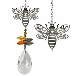 Woodstock Chimes Bee ~ Crystal Fantasy Suncatcher