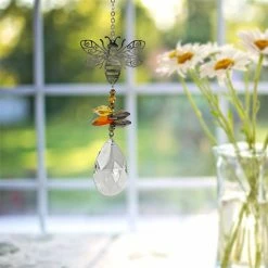 Woodstock Chimes Bee ~ Crystal Fantasy Suncatcher