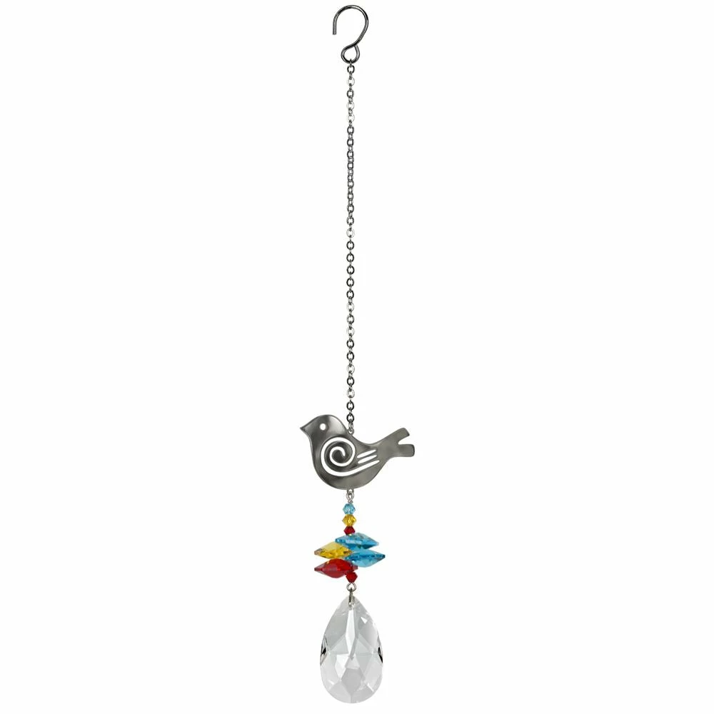 Discount ๐ Woodstock Chimes Bird ~ Crystal Fantasy Suncatcher ๐ 5 Woodstock Chimes Bird ~ Crystal Fantasy Suncatcher