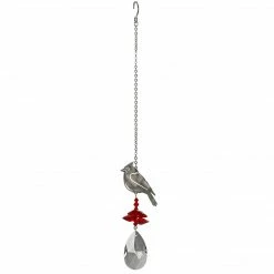 Woodstock Chimes Cardinal ~ Crystal Fantasy Suncatcher