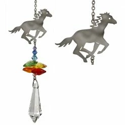 Woodstock Chimes Horse ~ Crystal Fantasy Suncatcher