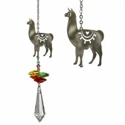 Woodstock Chimes Llama ~ Crystal Fantasy Suncatcher