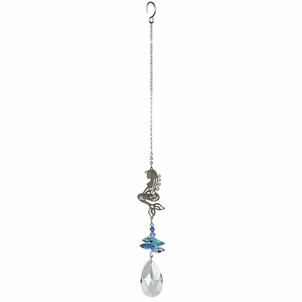 Hot Sale ๐คฉ Woodstock Chimes Prisms & Hanging Crystals Mermaid ~ Crystal Fantasy Suncatcher โญ 4 Woodstock Chimes Prisms & Hanging Crystals Mermaid ~ Crystal Fantasy Suncatcher