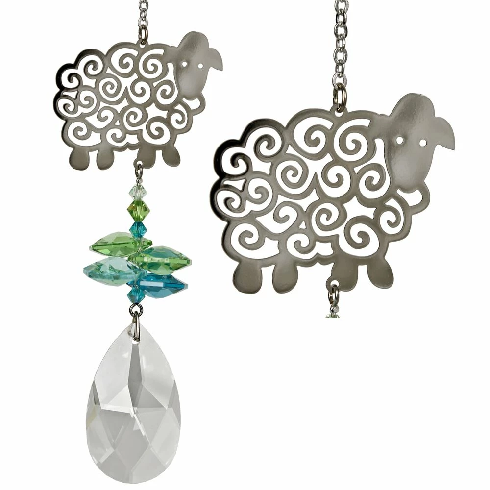 Top 10 ๐ Woodstock Chimes Sheep ~ Crystal Fantasy Suncatcher Prisms & Hanging Crystals ๐ 5 Woodstock Chimes Sheep ~ Crystal Fantasy Suncatcher Prisms & Hanging Crystals