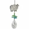 Woodstock Chimes Sheep ~ Crystal Fantasy Suncatcher Prisms & Hanging Crystals