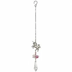 Woodstock Chimes Graceful Unicorn ~ Crystal Fantasy Suncatcher Unicorns