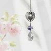 Best deal ๐ Woodstock Chimes Angel Wing Heart ~ Crystal Fantasy Suncatcher Angel Gifts ๐ 2 Woodstock Chimes Angel Wing Heart ~ Crystal Fantasy Suncatcher Angel Gifts