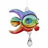 Woodstock Chimes Coral Fish Fantasy Glass Suncatcher In Rainbow