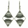 UPAVIM Crafts Global Fair Trade Gifts Diamond Wire And Bead Earrings Handcrafted In Guatemala