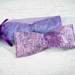 Embroidered Lavender Eye Pillow ~ Sonoma Lavender Luxury Spa Gifts Bath & Body