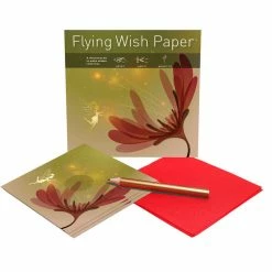 Fairies & Gnomes FAIRY GARDEN Mini Flying Wish Paper Kit
