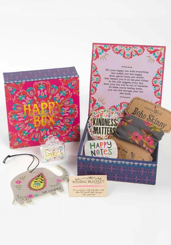 Best deal 😀 Natural Life Hot Pink Happy Box ⭐ 3 Natural Life Hot Pink Happy Box