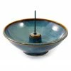 Shoyeido Hazel Ceramic Round Incense Holder