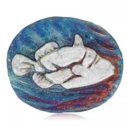 Raku Potteryworks Humu Medallion Magnet From Raku Pottery New Arrivals!