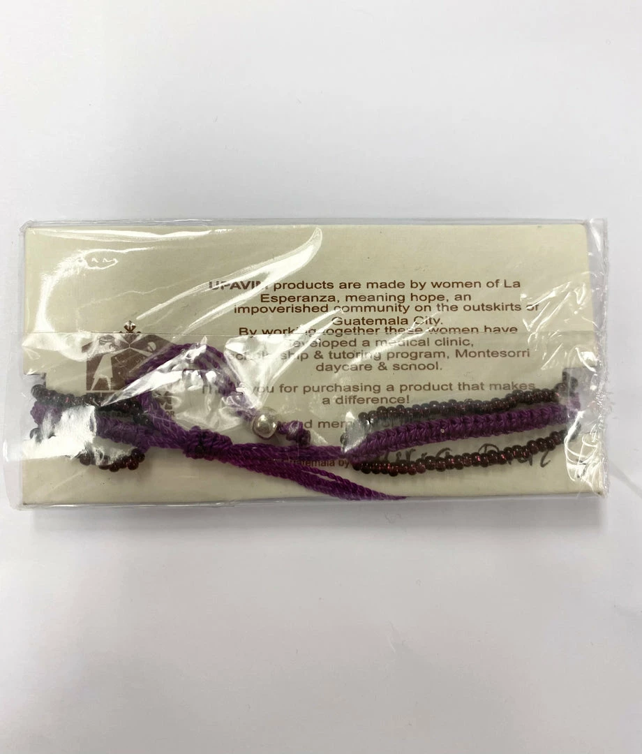 Cheap ๐ UPAVIM Crafts Tree Medallion 3-Strand Beaded Bracelet Handcrafted In Guatemala โ๏ธ 6 UPAVIM Crafts Tree Medallion 3-Strand Beaded Bracelet Handcrafted In Guatemala