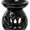 Kheops International Black Lotus Ceramic Oil Burner Fragrance Oils & Diffusers