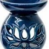 Kheops International Blue Lotus Ceramic Oil Burner Fragrance Oils & Diffusers
