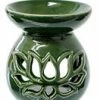 Kheops International Green Lotus Ceramic Oil Burner Fragrance Oils & Diffusers