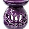Coupon 🎉 Kheops International Purple Lotus Ceramic Oil Burner Fragrance Oils & Diffusers 😉 2 Kheops International Purple Lotus Ceramic Oil Burner Fragrance Oils & Diffusers