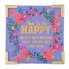 Natural Life How To Be Happy Corner Magnet