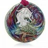 Wholesale ๐งจ Raku Potteryworks Mermaid Medallion Magnet From Raku Pottery New Arrivals! โ๏ธ 2 Raku Potteryworks Mermaid Medallion Magnet From Raku Pottery New Arrivals!