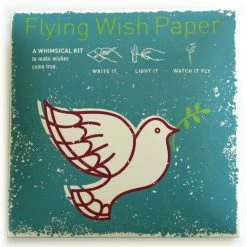 PEACE Dove Mini Flying Wish Paper Kit