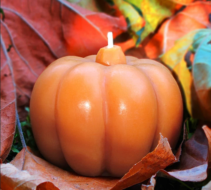 Discount ✨ Sunbeam Candles Large Pumpkin Beeswax Candle ✨ 3 Sunbeam Candles Large Pumpkin Beeswax Candle