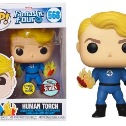 Funko Pop Vinyl Figurine Human Torch (Suited) Specialty Series 568 - Fantastic Four Pop! Marvel
