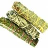 New Age Imports Smudging Tools & Accessories Cedar Sage, White Sage, & Blue Sage Sampler Combo