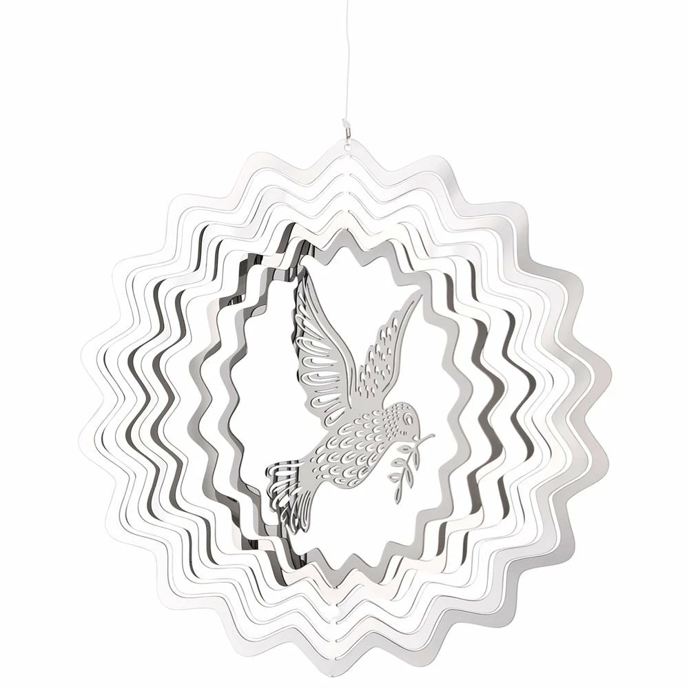 Best deal 🌟 Woodstock Chimes Dove Shimmers Metal Suncatcher 👏 4 Woodstock Chimes Dove Shimmers Metal Suncatcher