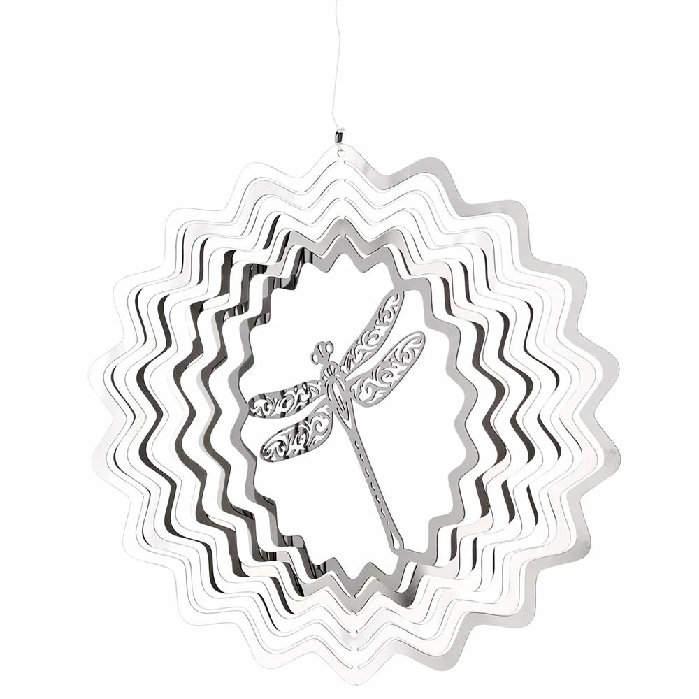 Promo ๐ Woodstock Chimes Dragonfly Shimmers Metal Suncatcher ๐ 4 Woodstock Chimes Dragonfly Shimmers Metal Suncatcher