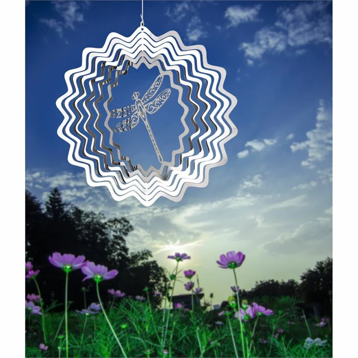 Promo ๐ Woodstock Chimes Dragonfly Shimmers Metal Suncatcher ๐ 3 Woodstock Chimes Dragonfly Shimmers Metal Suncatcher