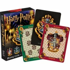 NMR Harry Potter House Crests Set Of Playing Cards