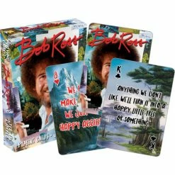 NMR Bob Ross Quotes Set Of Playing Cards