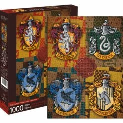 NMR Harry Potter House Crests 1,000 Piece Puzzle