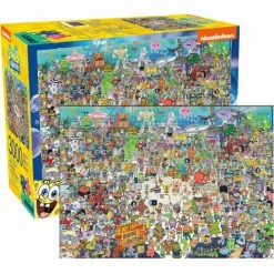 NMR Spongebob Squarepants 3,000 Piece Puzzle