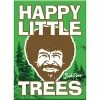 Brand new ๐ NMR Happy Little Trees Bob Ross Flat Magnet ๐งจ 1 NMR Happy Little Trees Bob Ross Flat Magnet