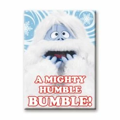 NMR Holiday Movies A Mighty Humble Bumble Rudolph The Red-Nosed Reindeer Flat Magnet
