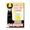 NMR When Life Gives You Llamas Make Llamanade Llama Flat Magnet