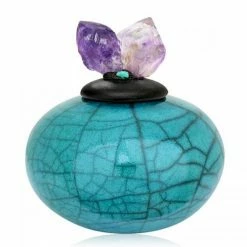 Cheap 🛒 Raku Potteryworks Crystal Dream Jar From Raku Pottery New Arrivals! 👏 7 Raku Potteryworks Crystal Dream Jar From Raku Pottery New Arrivals!