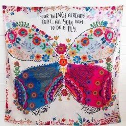 Natural Life New Design Your Wings Already Exist... All You Have To Do Is Fly Tapestry