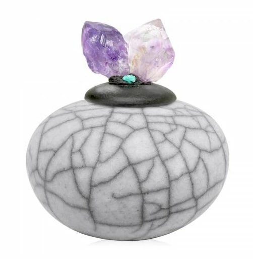 Cheap 🛒 Raku Potteryworks Crystal Dream Jar From Raku Pottery New Arrivals! 👏 6 Raku Potteryworks Crystal Dream Jar From Raku Pottery New Arrivals!